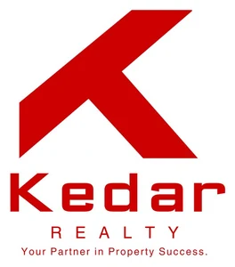 Kedar Realty logo, real estate brand